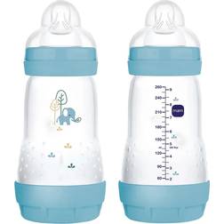 Mam Easy Start Anti-Colic Sutteflaske Blue 260ml 2-pack