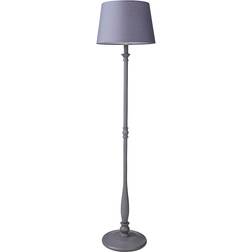 Dunelm Tofty Grey Floor Lamp 138cm