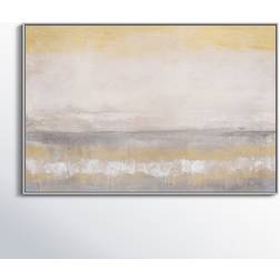 Birch Lane Morning Calm 2 White Framed Art 61x41"