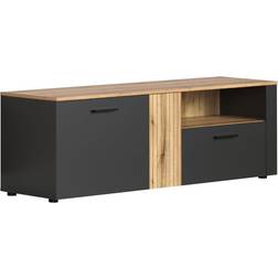 Trendteam Esteban Grey/Natural TV-bänk 150x50cm