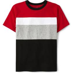 The Children's Place Kid's Colorblock Top - Black (3044898-01)