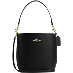 Coach City Bucket Bag In Double Face Leather - Gold/Black