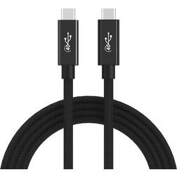 Nordic USB4-050 100W 40Gbps 8K 4.0 USB C - USB C M-M 0.5m
