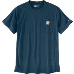 Carhartt Force Relaxed Fit Short Sleeve Pocket T-shirt - Light Huron Heather