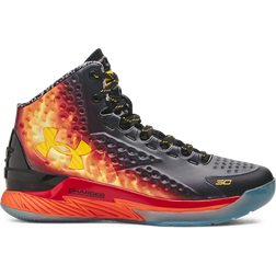 Under Armour Grade School Curry 1 Retro Curry Jam - Black/Team Orange/Taxi