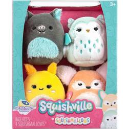 Jazwares Squishville Mini Squishmallows Plush Up All Night Squad