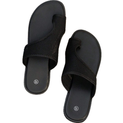 Shein Women's Summer Flat Beach Flip Flops, Wear Outdoors 2024 New Arrivals, Suitable For Seaside Vacation, Large Size 41-43