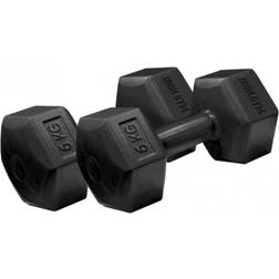 Iron Gym Fixed Hex Dumbbells 2x6kg