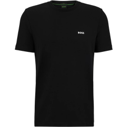 HUGO BOSS Contrast Logo Regular Fit T-shirt - Black