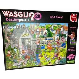 Wasgij Wasgij Destiny Pussel Nr. 28 1000 Bitar Pappa Cave