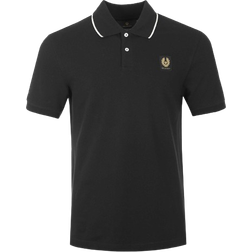 Belstaff Tipped Polo Shirt - Black