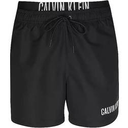 Calvin Klein Intense Power Double Waistband Swim Shorts - Pvh Black