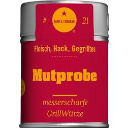 Tante Tomate Mutprobe Messerscharfe GrillWürze Gewürzmischung 60g 1pack