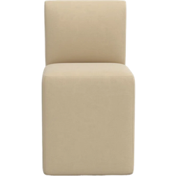 Joss & Main Mendy Pebble Velvet Kitchen Chair 34"