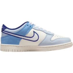 NIKE Dunk Low GS - Sail/Sail/Light Armory Blue/White