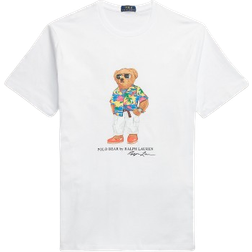 Ralph Lauren Bear Jersey T-shirt - White Beach Club Bear