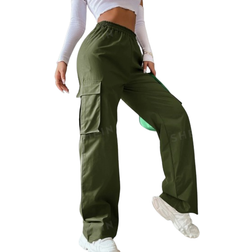 Shein EZwear Flap Pocket Side Cargo Pants
