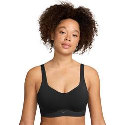 Nike Bra imbottito con design convertibile - Nero