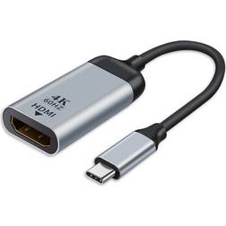 Nordic USBC-N1193 USB C - HDMI Adapter M-F 10m