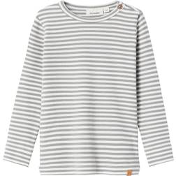Lil'Atelier Limestone Gago Kre Slim Blus Noos - Limestone