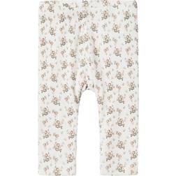 Lil'Atelier Baby Print Leggings - Coconut Milk (13221390)