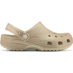 Crocs Classic Glitter Clog - Champagne Glitter