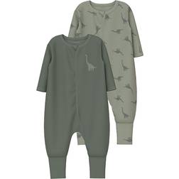 Name It Nightsuit 2-pack - Agave Green (13232745)