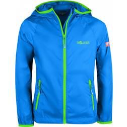 Trollkids Kid's Fjell Running Jacket - Medium Blue (909-106-164)