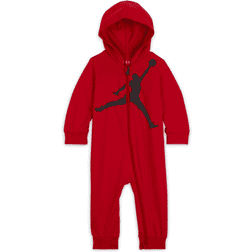 Jordan Infant Jumpman Hooded Romper 24M Red Months