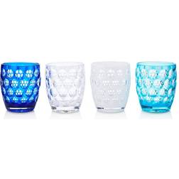 Mario Luca Giusti Lente Blue Multicolor Verre 39.9cl 4pcs