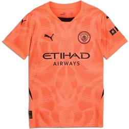 Puma Youth Manchester City 24/25 Goalkeeper Short Sleeve Jersey