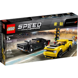 LEGO Speed Champions 2018 Dodge Challenger SRT Demon & 1970 Dodge Charger RT 75893