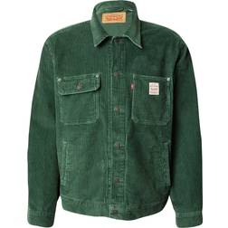 Levi's Corduroy Sunrise Trucker Jacket - Python Green/Green