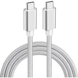 Nordic USBC-N1064 3A 5Gbps 60W 3.2 Gen1 USB C - USB C M-M 2m