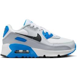 NIKE Air Max 90 LTR PS - White/Photo Blue/Pure Platinum/Black