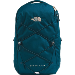 The North Face Women’s Jester Luxe Backpack - Midnight Petrol/Burnt Coral Metallic