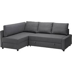 IKEA Friheten Klagshamn Skiftebo Dark Grey Soffa 230cm