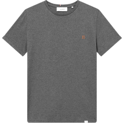 Les Deux Norregaard T-shirt - Dark Grey Melange