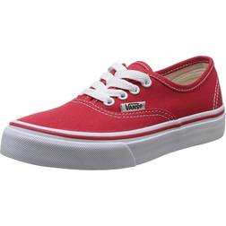 Vans Kids Authentic Red/True White Skate Shoe Kids