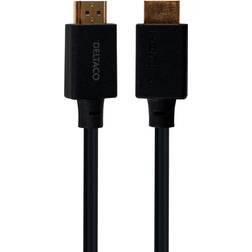 Deltaco HU-20-LSZH HDMI - HDMI M-M 2m