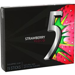 5 Gum Strawberry Flood Sugarfree Chewing Gum 405g 15pcs 10pack