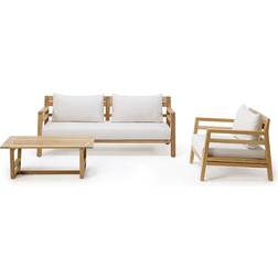 Ethimo Costes Natural Soffbord 80x120cm