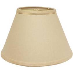 Cloth & Wire Slant Empire Beige Shade 12"