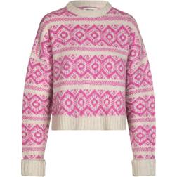 Lollys Laundry Forudbestilling Lottiell Jumper Ls Neon Pink pink