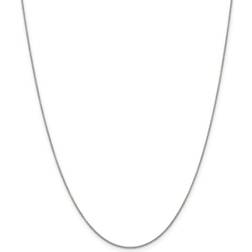 Primal Gold by: UnbeatableSale Local, Karat White 0.9mm Cable Chain Necklace