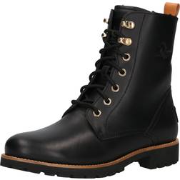 Panama Jack Womens Fara Igloo Trav Svart 41