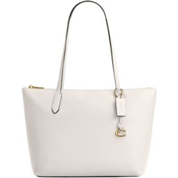 Coach Bella Pebbled Leather Tote - B/Chalk