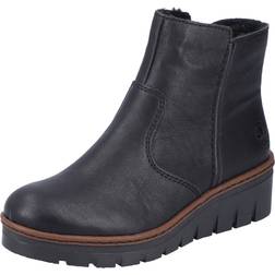 Rieker Capital Womens Ankle Boots - Black