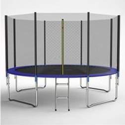 Galactica 12FT Round Trampoline Set GT-TS-03 Blue