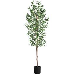 CETRD Tree, 6FT Tall Olive Trees Artificial Plant